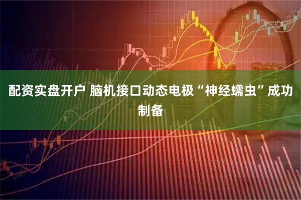 配资实盘开户 脑机接口动态电极“神经蠕虫”成功制备